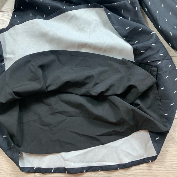 CHOOSY Bond Puff Sleeves Square Neckline Mini Dress - Picture 5 of 11